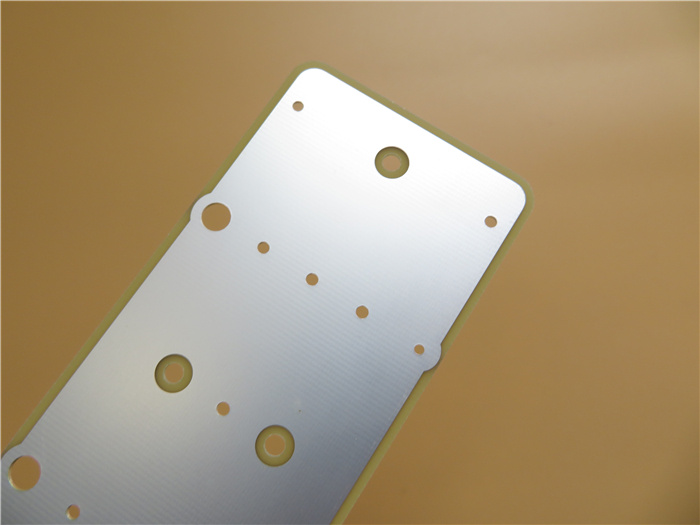 Immersion Silver PCB Built 0.8mm Fr4 with Double Sided Copper