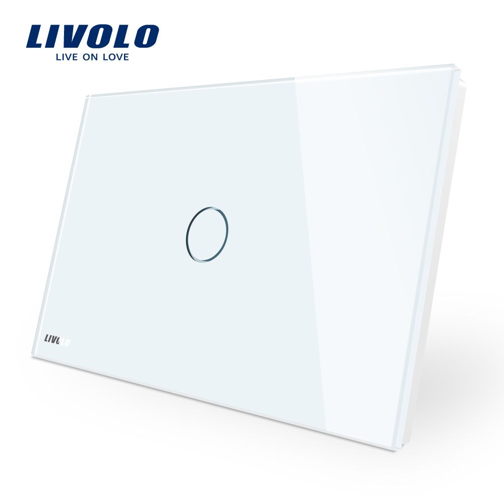 Livolo New Series Us/Au Standard 1 Gang 1 Way Switch Vl-C901-11/12