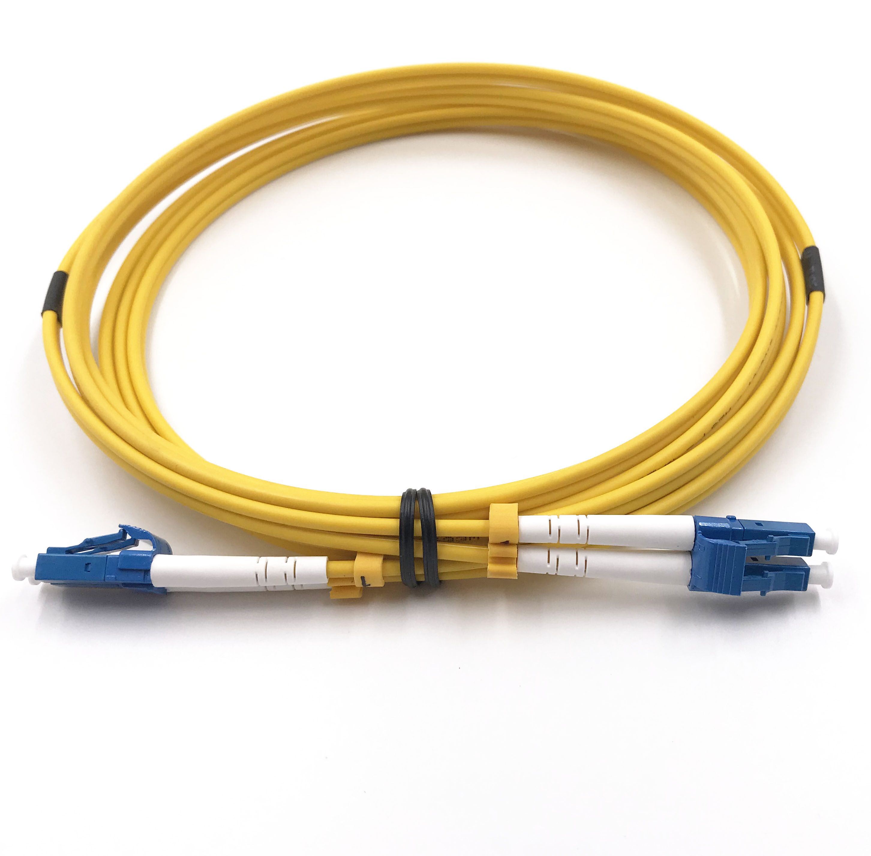 Optical Fiber Patch Cord, LC-LC Duplex, Polarity Crossover for Can and Network