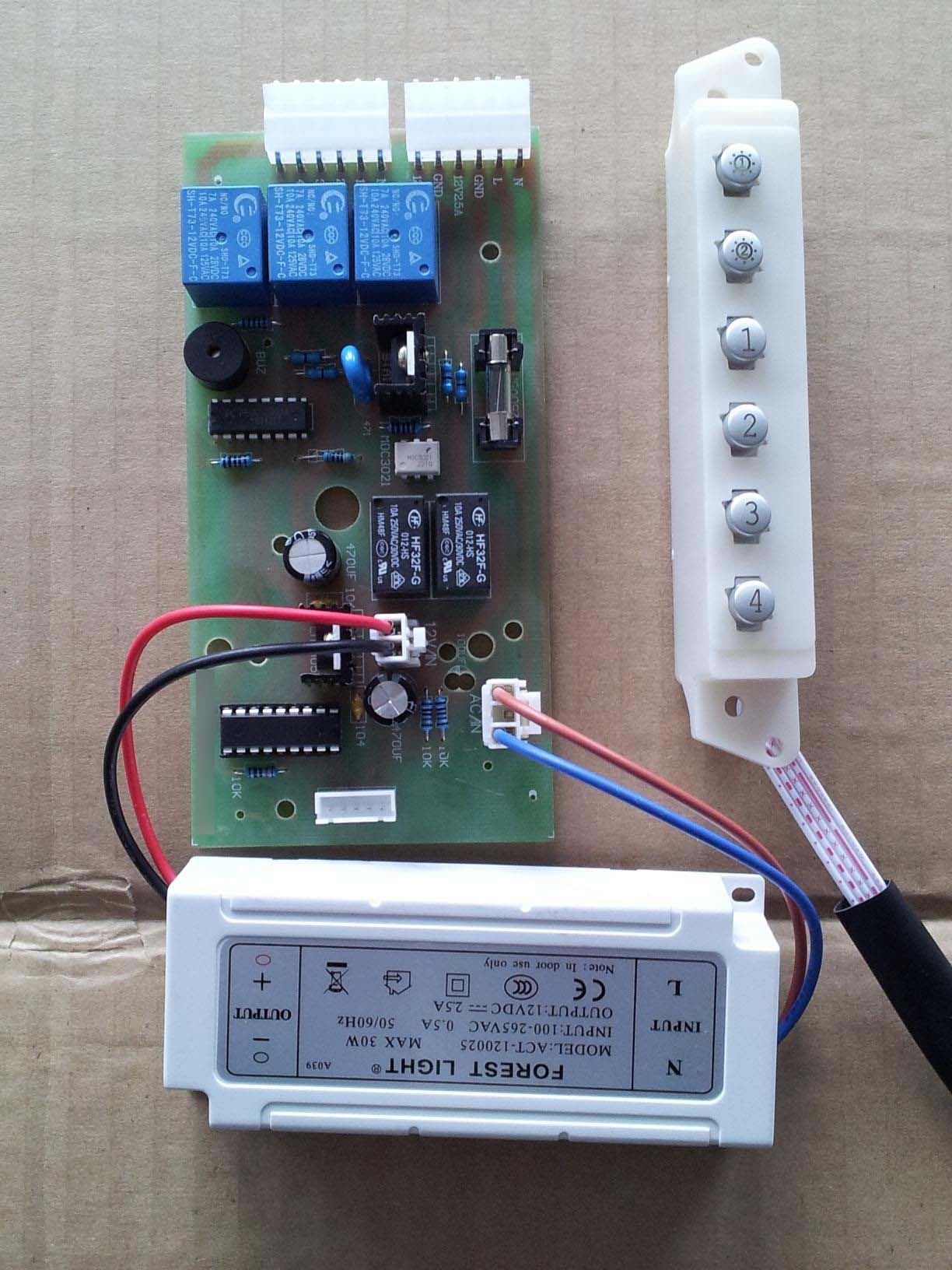 Range Hood Touch Control Switch, Cooker Hood Parts