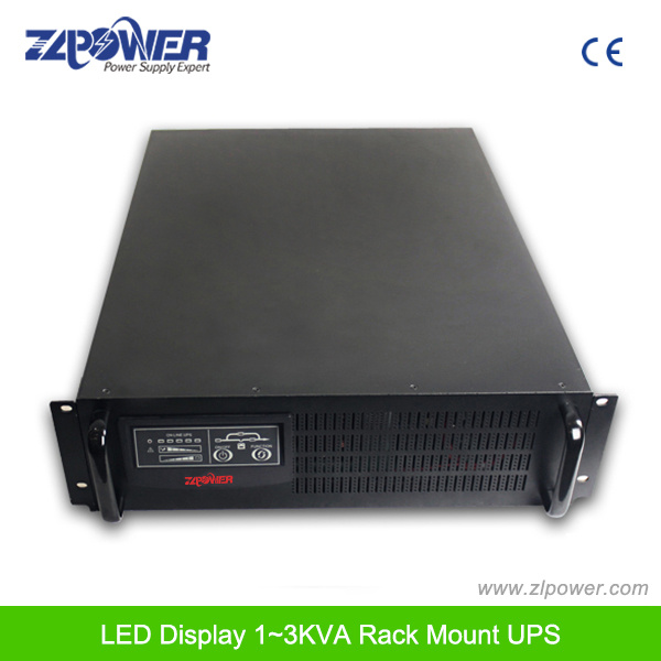 Rack Mount UPS+LCD Display UPS1KVA, 2KVA, 3KVA, 6KVA
