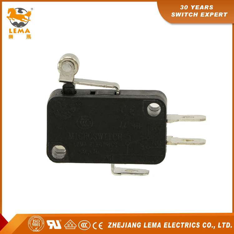 Hot Sell Kw7-3 Roller Lever Actuator Micro Switch