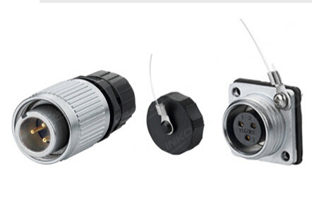 Yw-16 Waterproof Power Connector with 3pins