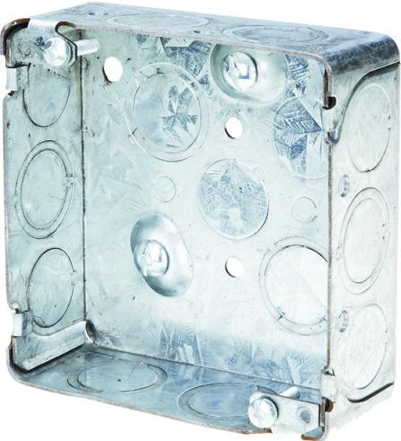 4 in. Square Box, cUL Lising