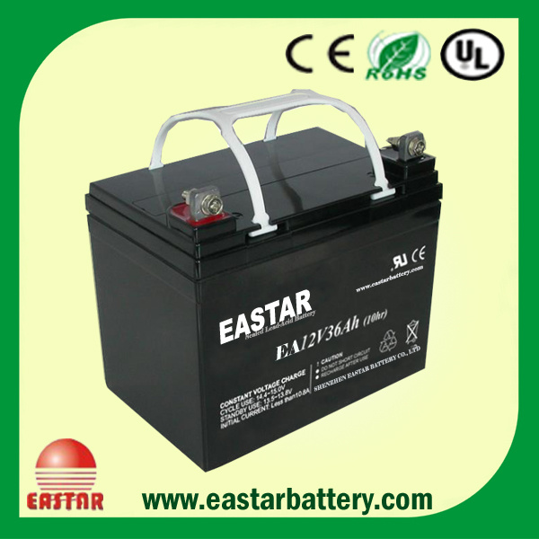 Maintenance Free Automotive Car Battery 36ah 12V