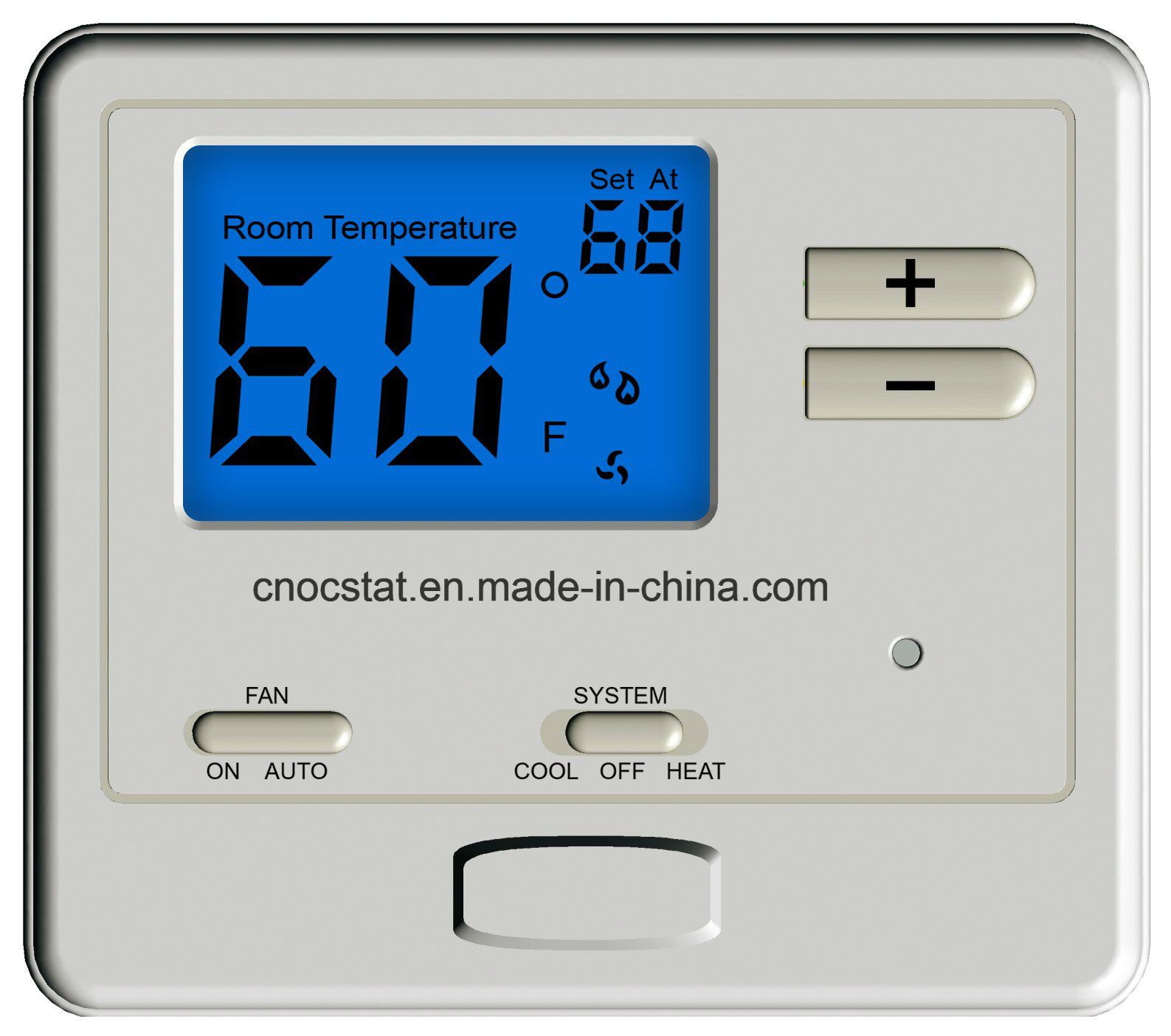 Single Stage New Al AC Air Conditioner Non-Programmable Digital Thermostats