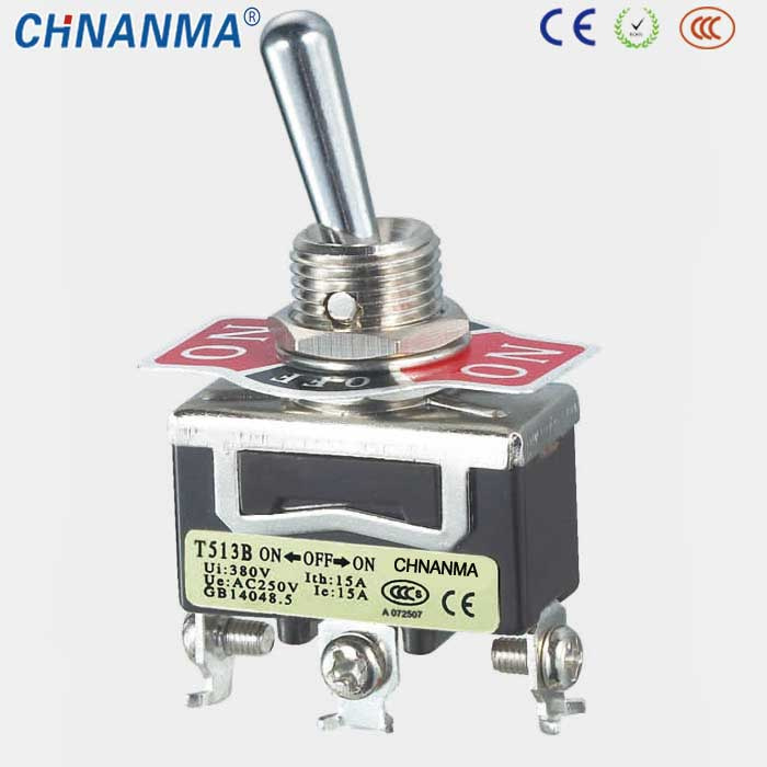15A 125V Aluminum Machine Toggle Switch