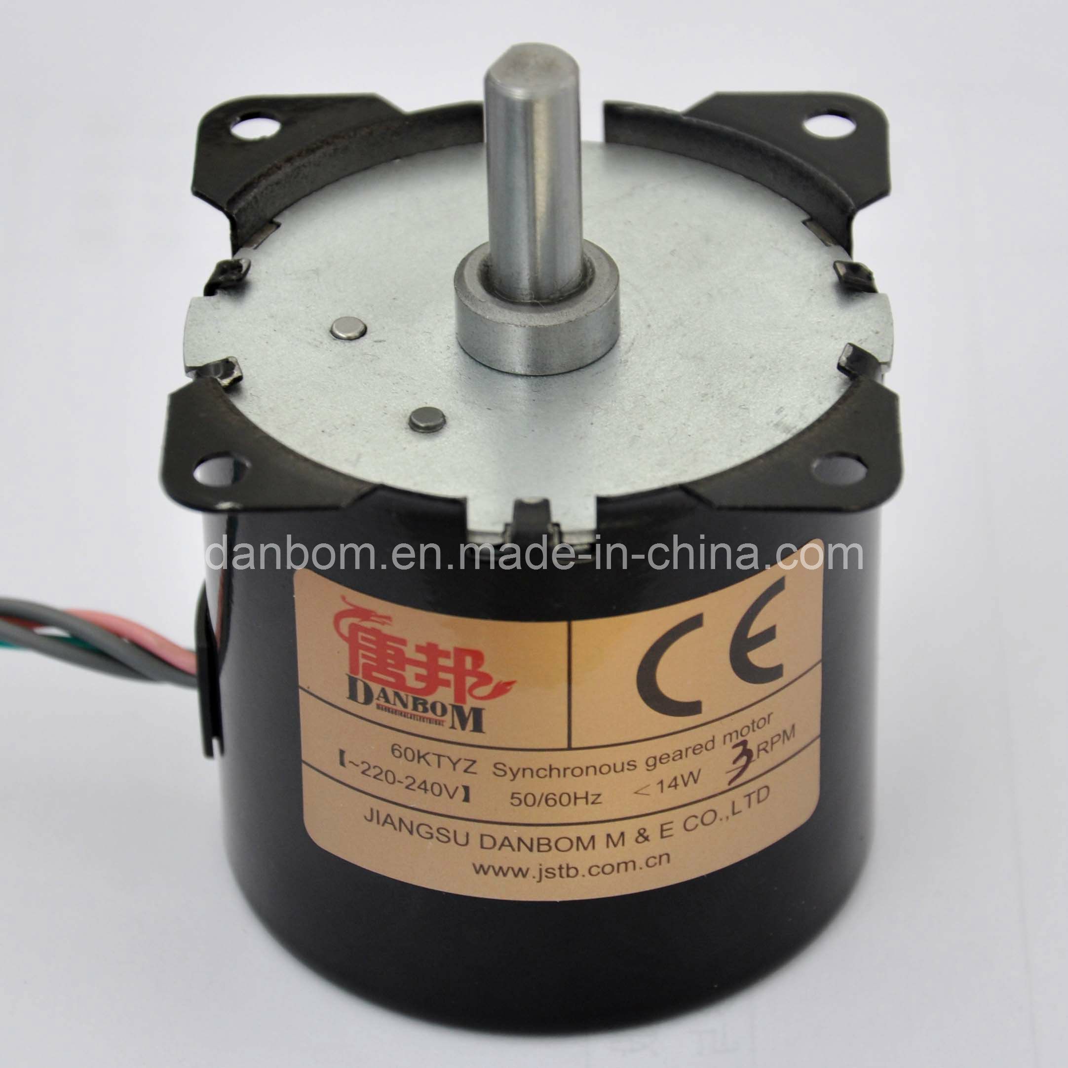 High Torque AC Synchronous Gear Motor (60KTYZ)