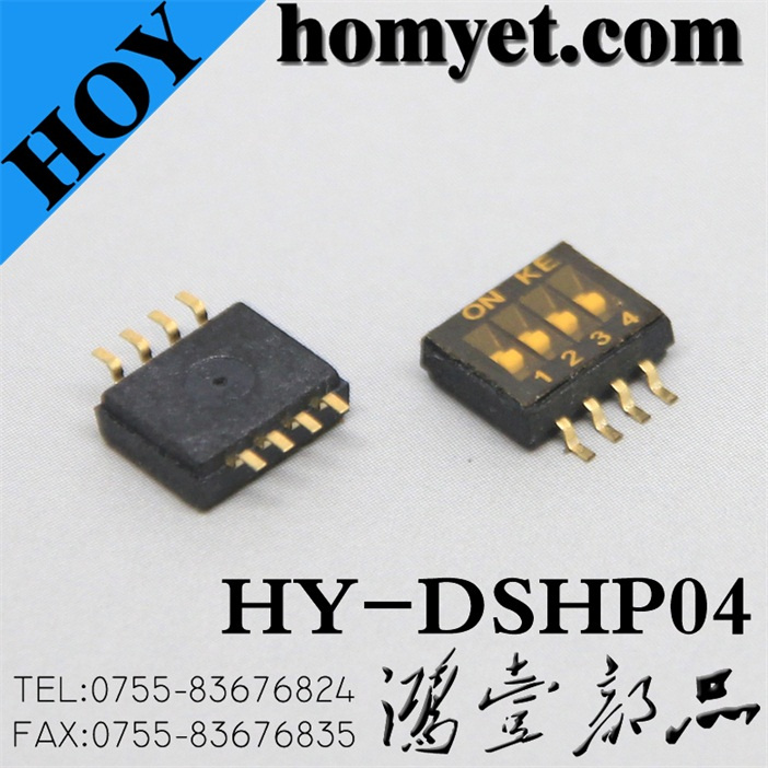 High quality Slide-Style Spst DIP Switch for Electronic Equipment