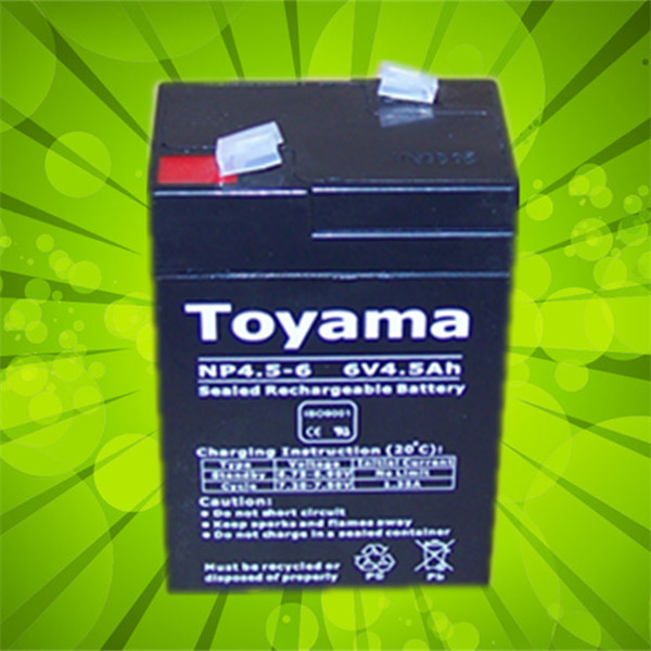 6V4.5ah Sealed Rechargeable Battery