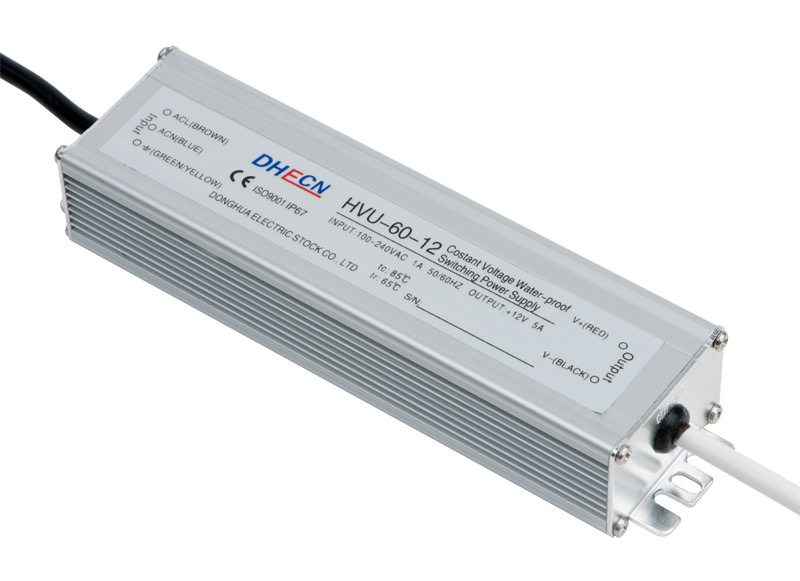 Single Output Waterproof Power Supply (HVU-60)