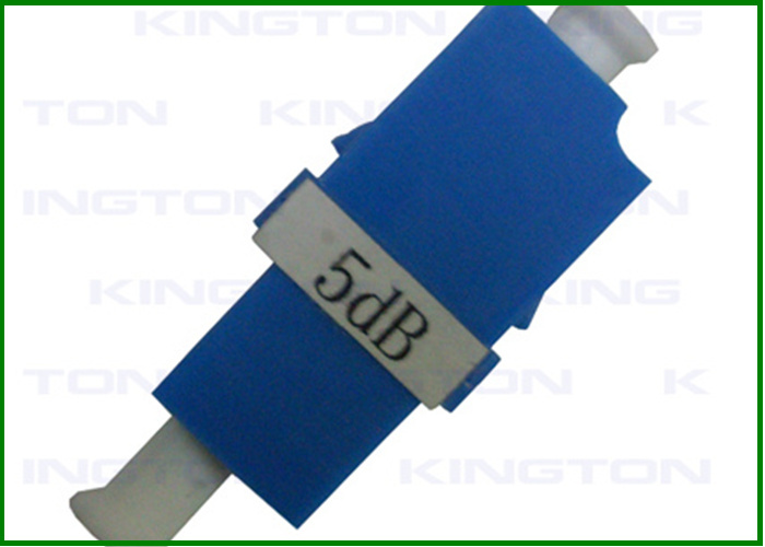 LC Fiber Optic Single Mode Attenuator 15dB / 10dB / 5dB