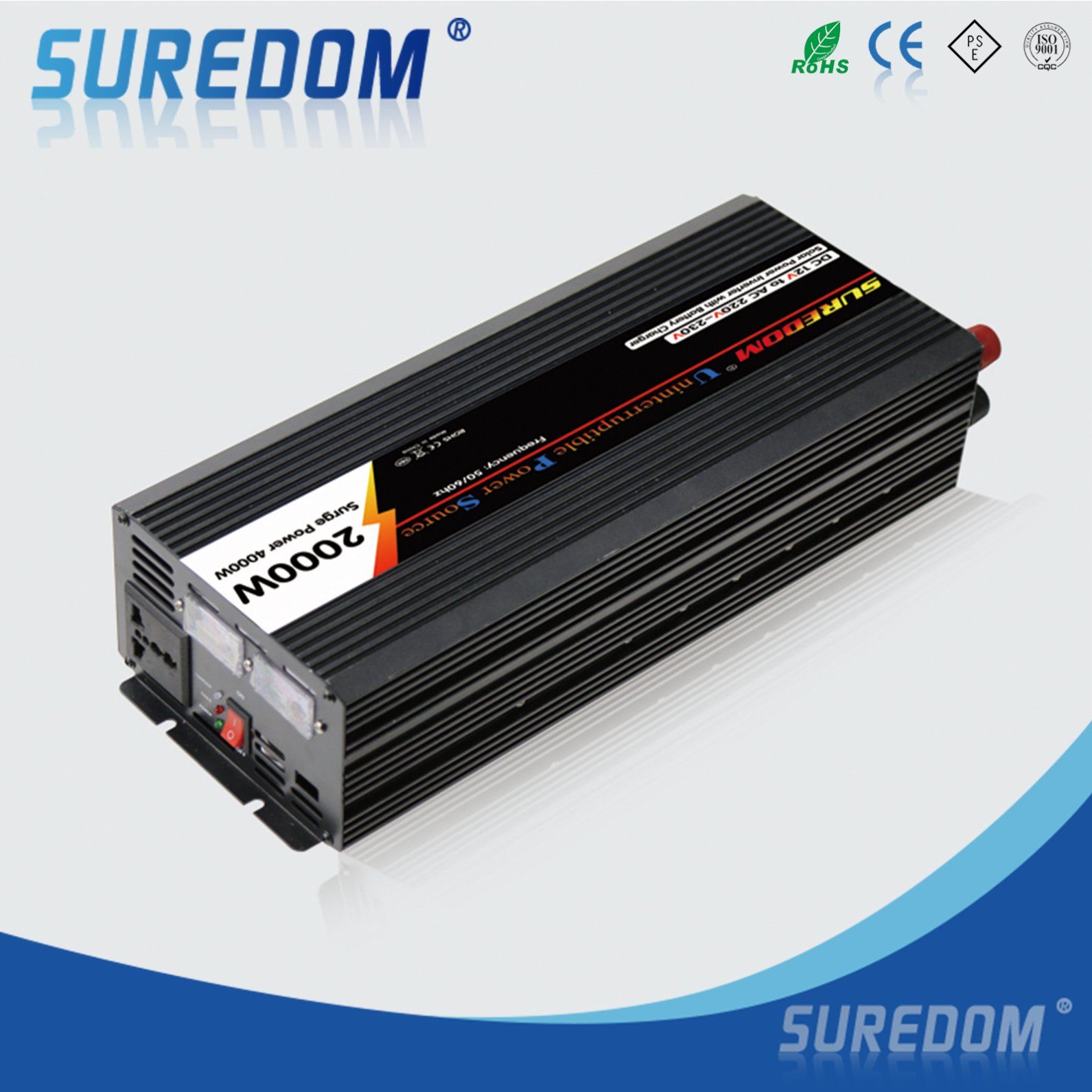 High Quality 2000W Modified Wave OEM Charger UPS Inverter