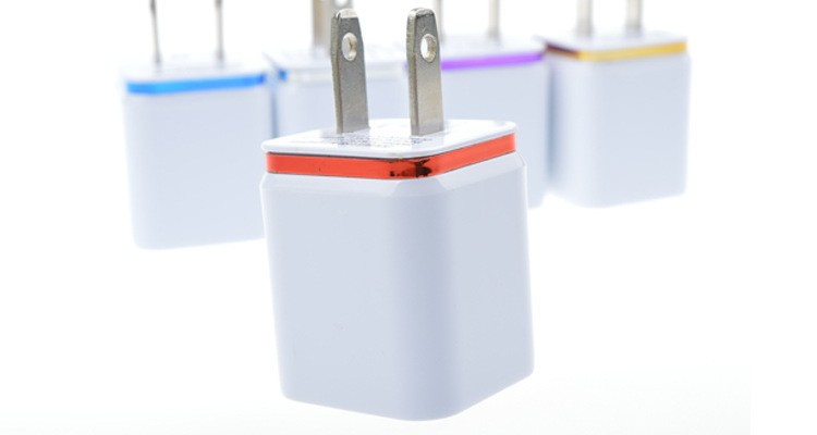 Original 2-USB Wall Charger for Samsung iPhone iPad MP4