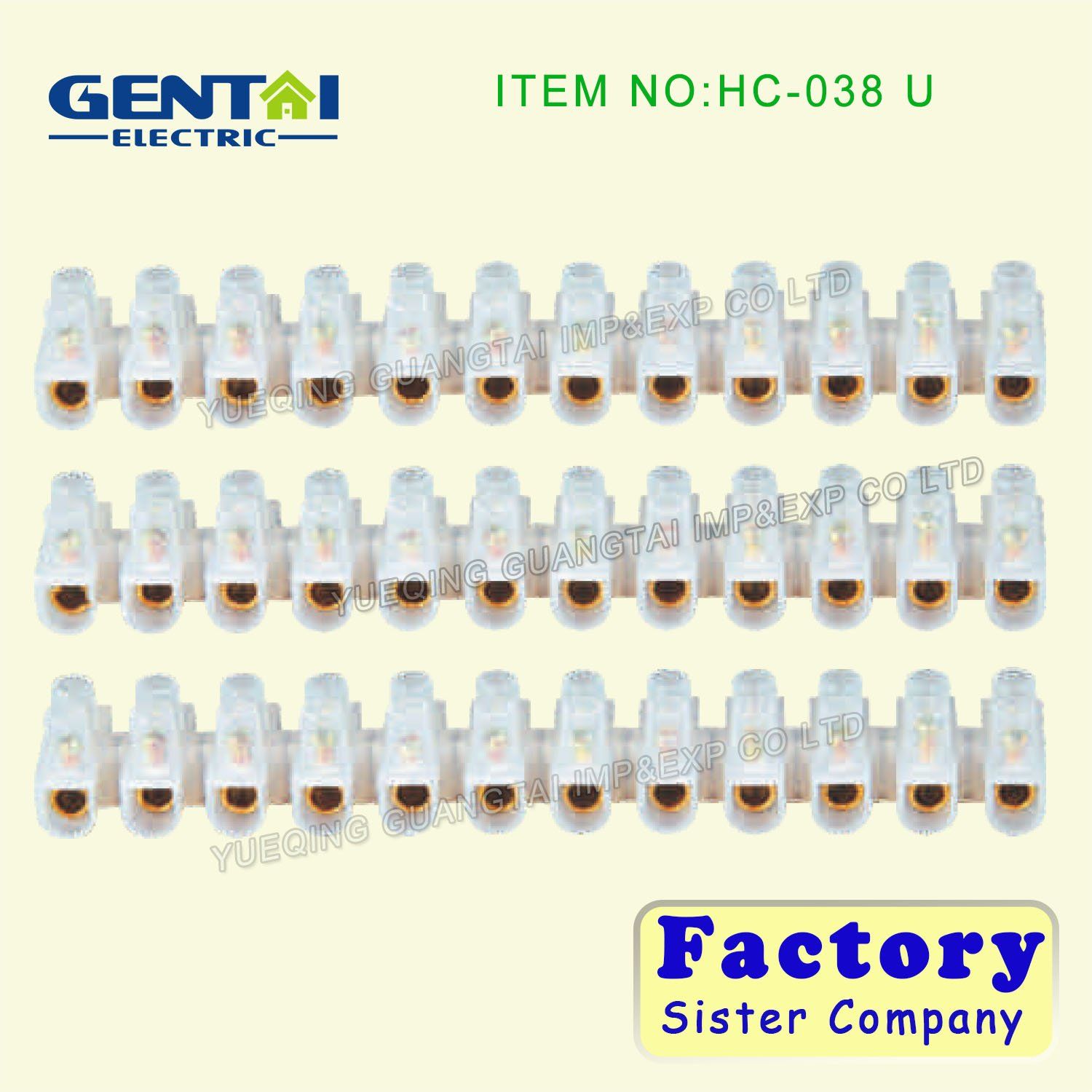 Good Quality H Type U Type Screw Terminal Block