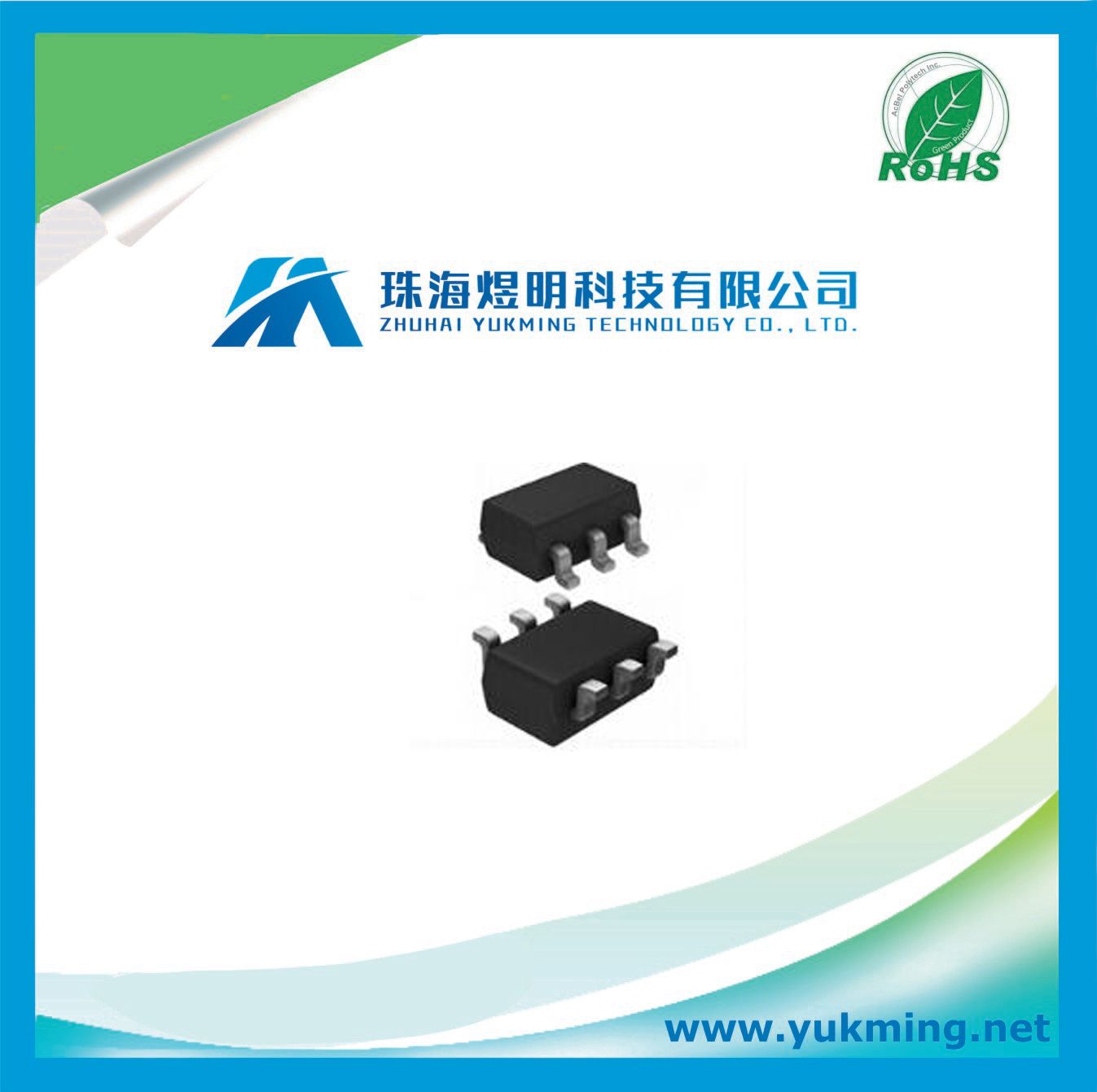 NPN Silicon Digital Transistor of Electronic Component for PCB Assembly