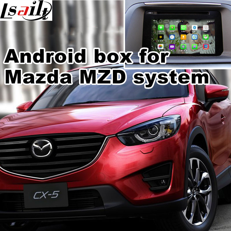 Android 4.4 5.1 GPS Navigation Box for Mazda Cx-5 Mzd Connect Video Interface