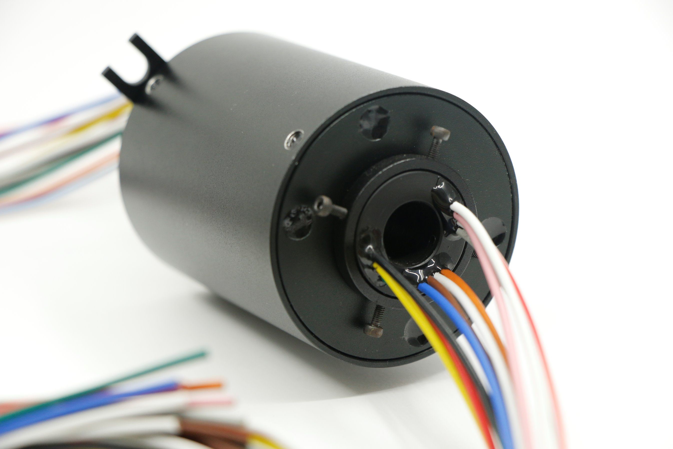 Through Hole Slip Rings with 3500mm Wires From ISO Factory
