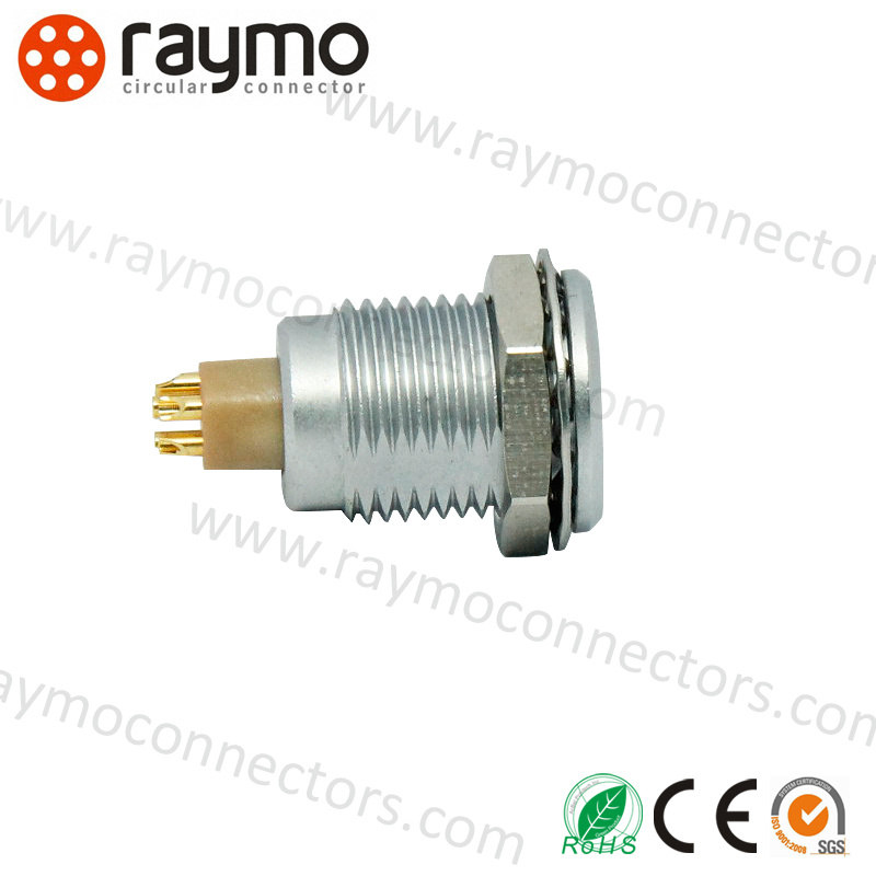 Video Camera Egg 1b 306 6 Pin Circular Connector Panel Socket