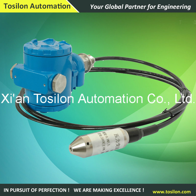 4-20mA Digital Water Tank Level Sensor with Switch