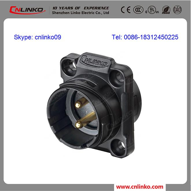 2pin Male Socket Connector/IP67 Connector