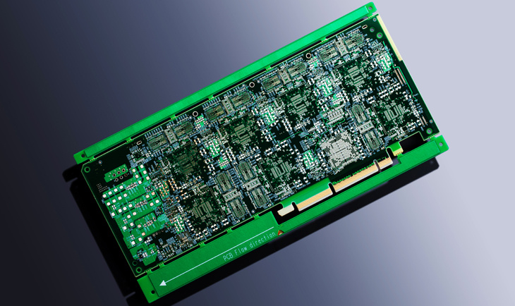 PCB for Computer with 2-HDI Golden Fingers