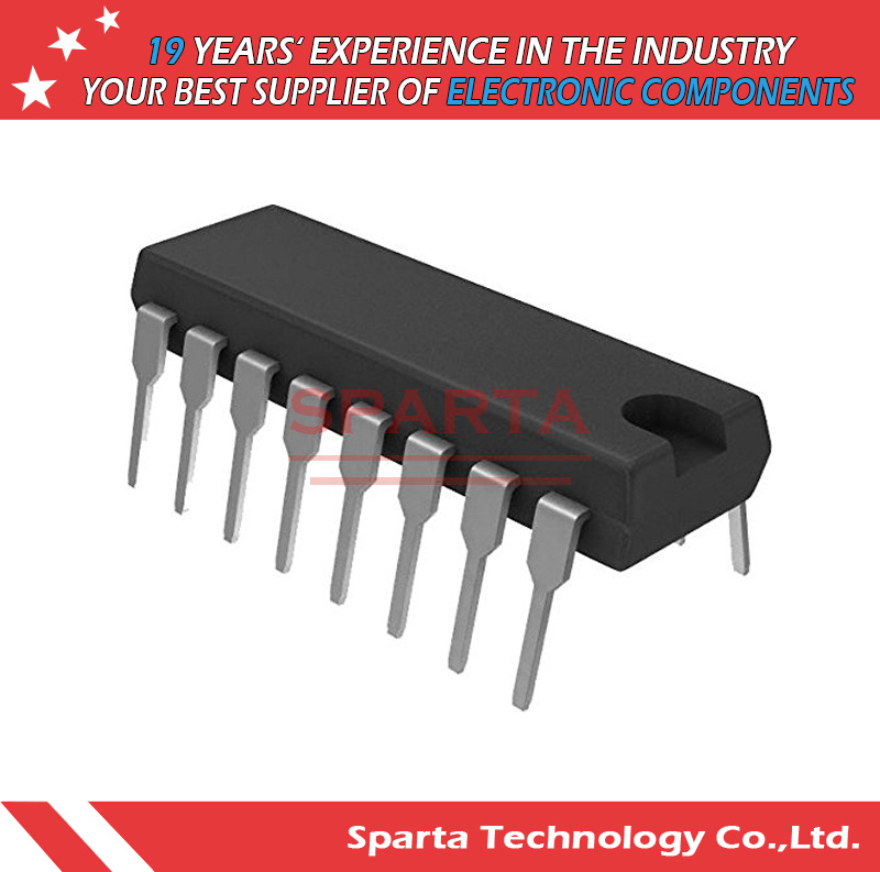 CD4518be 2 Element 4 Bit 16-Pdip Bcd Counter IC