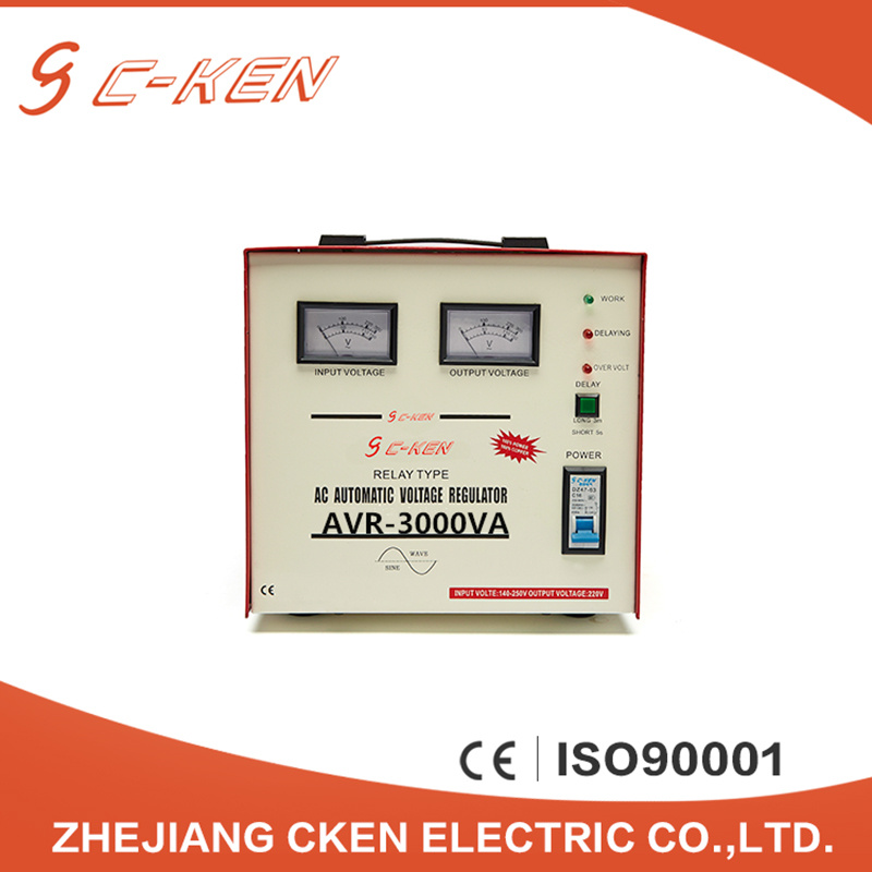 High Quality AVR-3000va Wholesale 220V Automatic Voltage Regulator Stabilizer