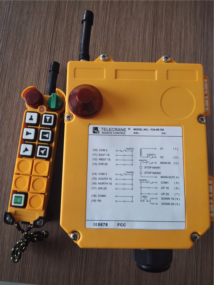 Wireless Radio F24-6D Remote Control for Crane