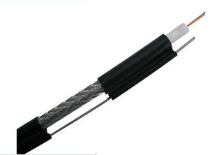 75ohm Rg11 with Messenger Coaxial Cable
