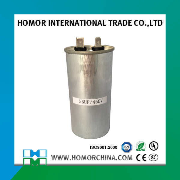 Cbb65 Capacitor Polypropylene Film AC Motor Capacitor