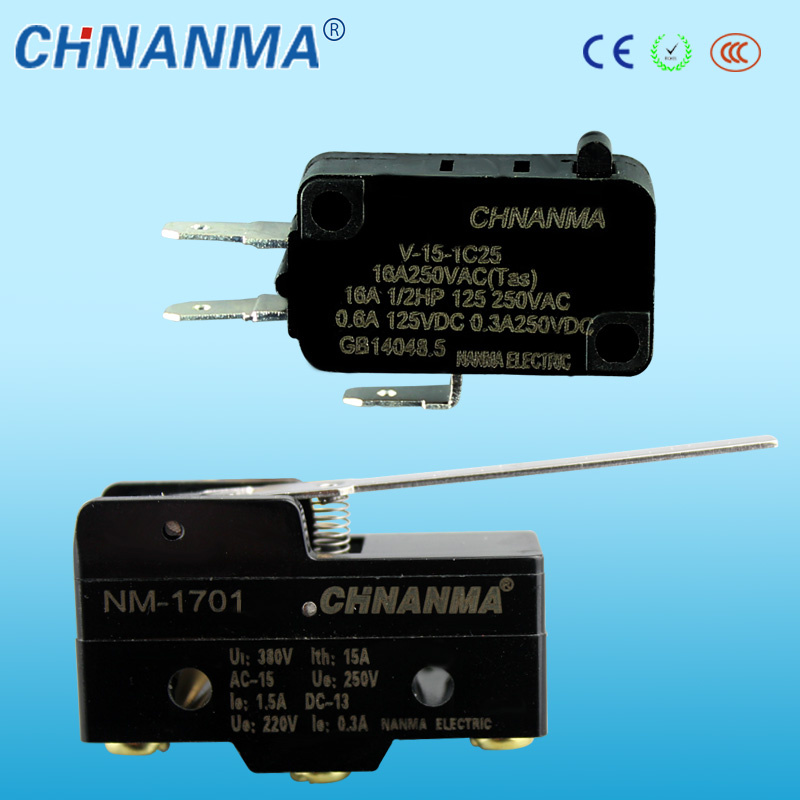 Plunger Type of Micro Switch