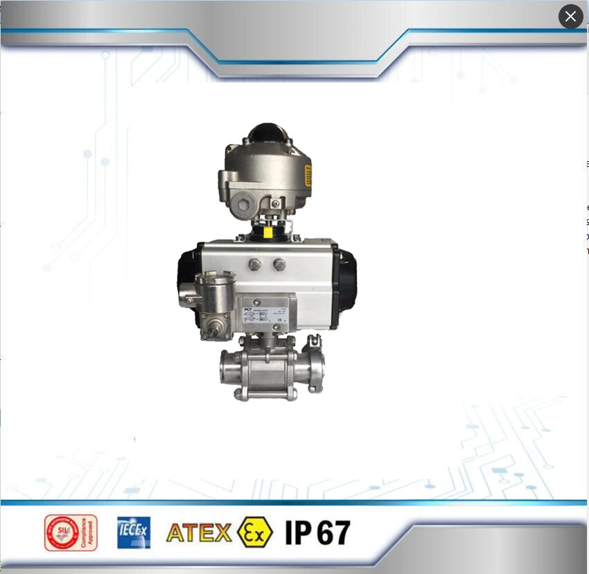 Stainless Steel 510n Limit Switch Box with Pneumatic Actuator