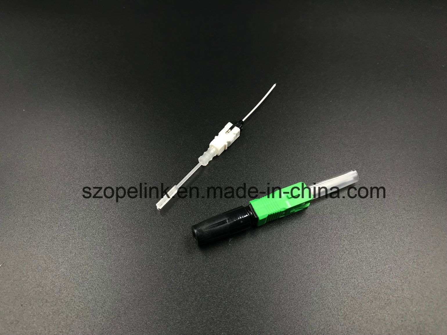 Optical Fiber Fast Connector for Patch Cord Applied in Network and Wireless
