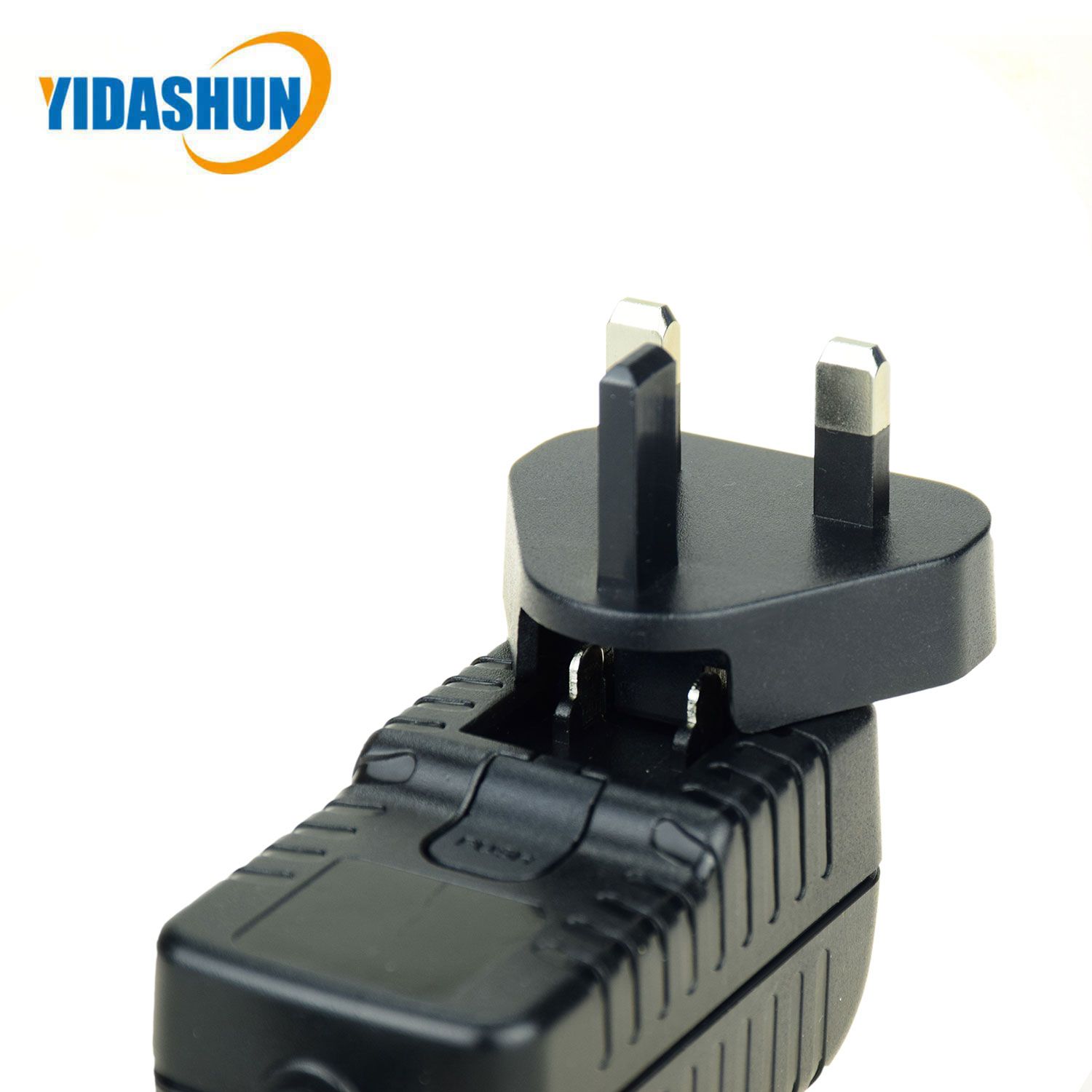 12V 1A 12W Interchangeable Plug Wall Mount Adapter