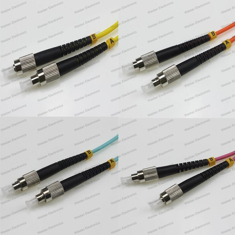 FC-FC Sm/mm/Om1/Om2/Om3/Om4 Sx 2.0/3.0 PVC/LSZH Optical Fiber Patch Cord