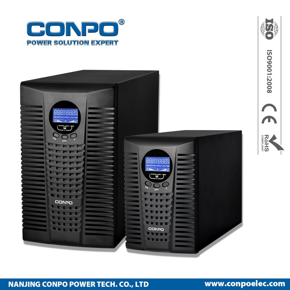 Ppt Series 1kVA/2kVA/3kVA Tower Online High Frequency UPS (with/without battery)