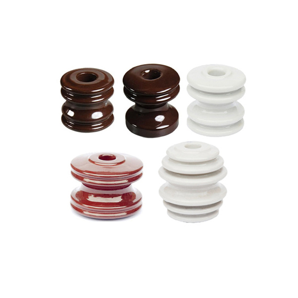 Low Voltage Porcelain Strain Ceramic Insulator ANSI Standard