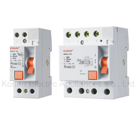 Residual Current Circuit Breaker (KNL8-63)