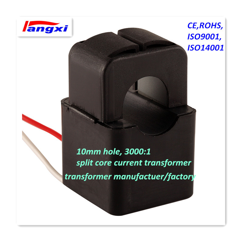 10mm Hole 3000: 1 0.5class Split Core Current Sensor/ Current Transducer for Power Measurment