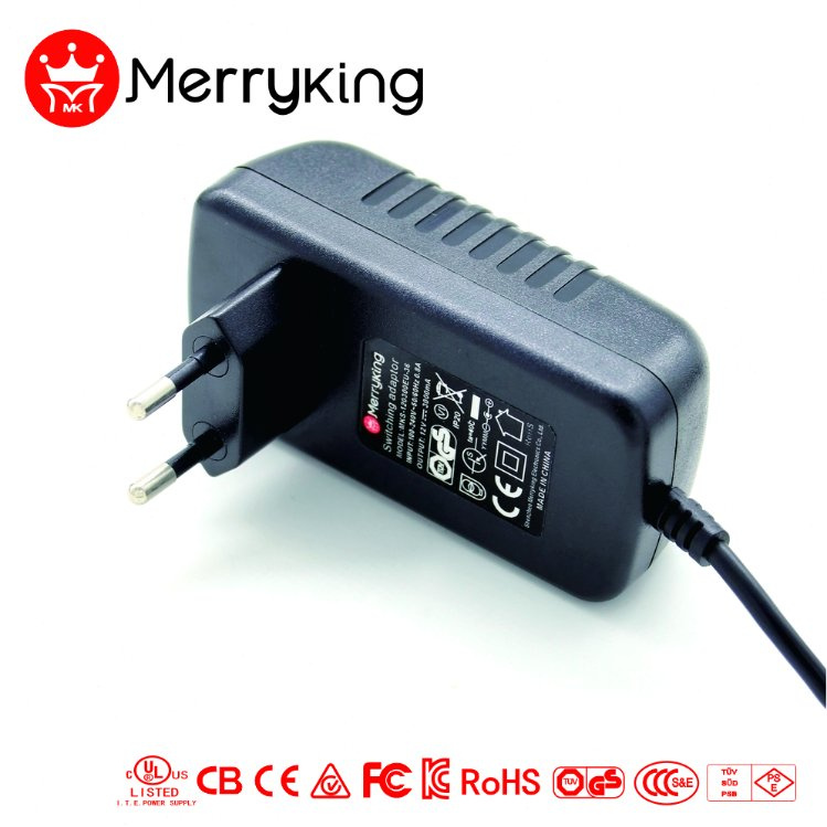 High Quality ERP VI Efficiency 12V 3A AC DC Switching Power Adapter