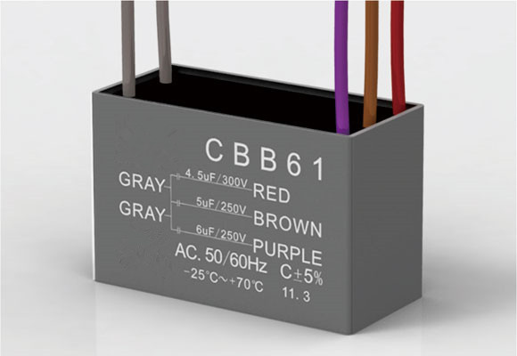 Cbb61 Fan Capacitor Speed Regulation Series