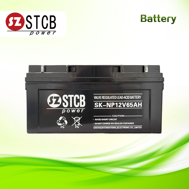 Power Capacity 12V 65ah Battery for UPS and Solar System