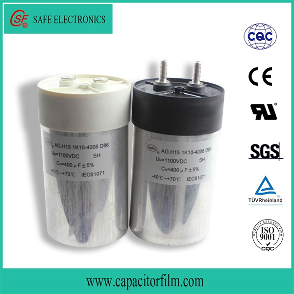 Wind Power Solar Power Cylindrical Capacitor with UL/CQC/TUV/VDE/RoHS/SGS
