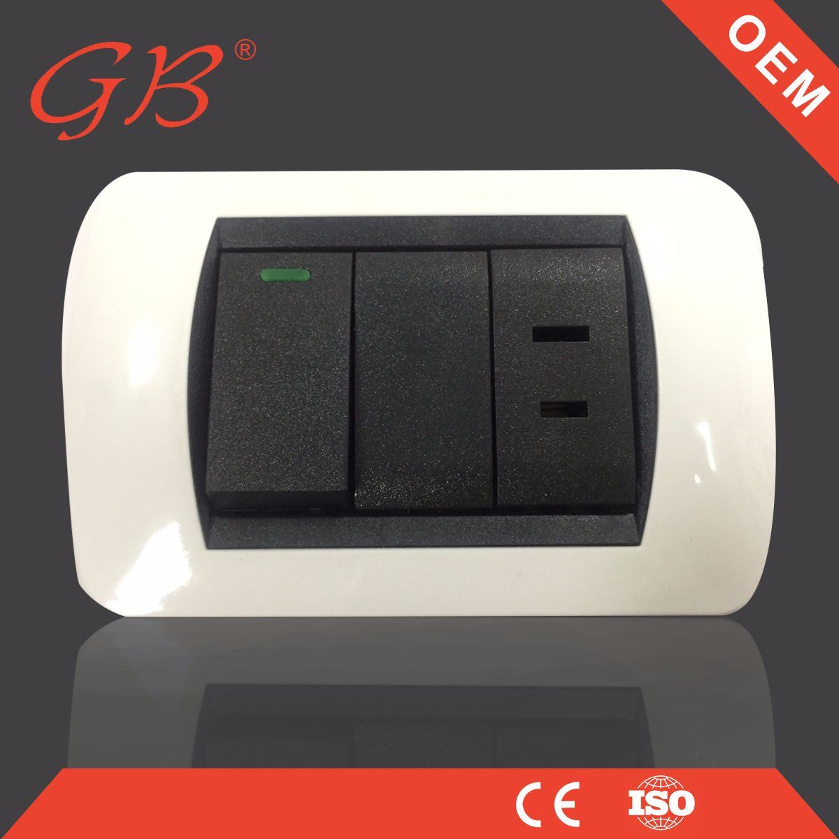 South American Electrical Wall Socket Switch Socket