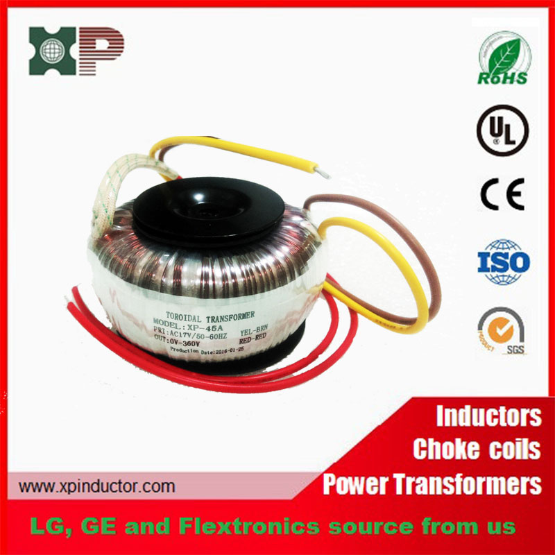 Power Transformer Toroidal Mount for Audio/ Toroidal Power Transformer Customized Spec Available