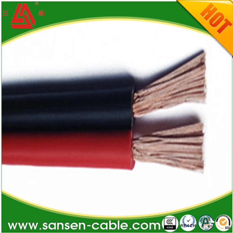 Black and Red Speaker Cable Copper 2 Cores PVC Speaker Wire