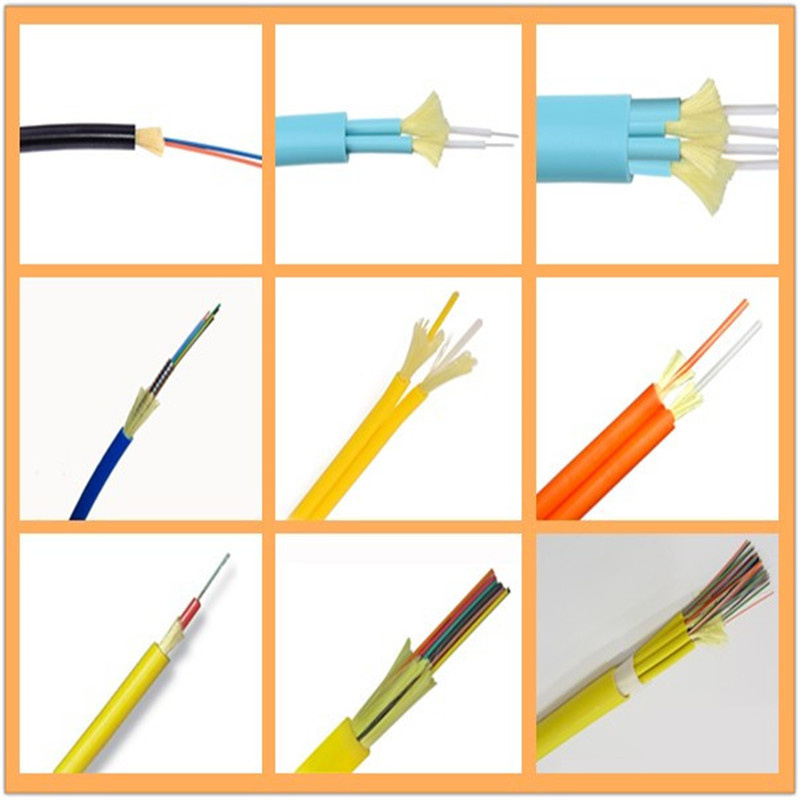 Multiple Fibers Singlemode Breakout Patch Cable with Red Jacket