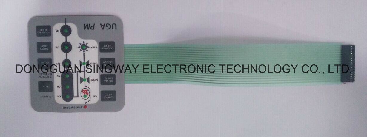 High Quality Customized Membrane Switch/Graphic Overlay