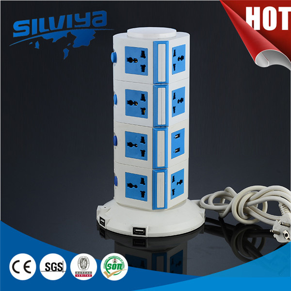 4 Layer with 5USB Multi Power Socket